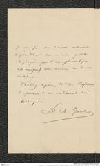 Nachlass Franz Steindachner, Brief von Raffaelo Gestro an Franz Steindachner (06.06.1908), Inv.Nr. 158.02, Seite 2